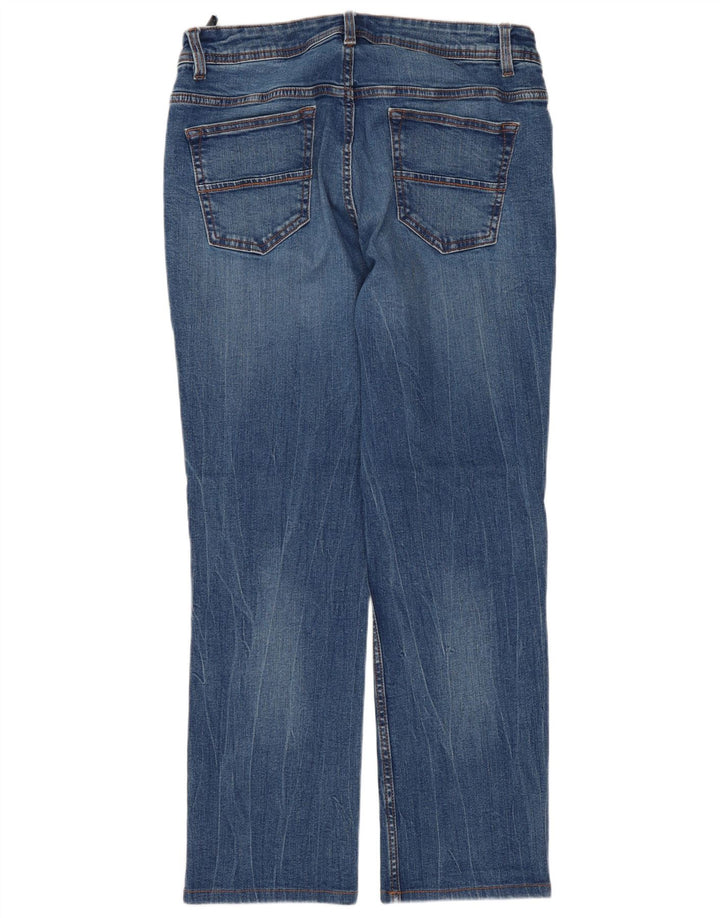 Женские прямые джинсы DACK'S со средней посадкой IT 50 XL W32 L27 синие