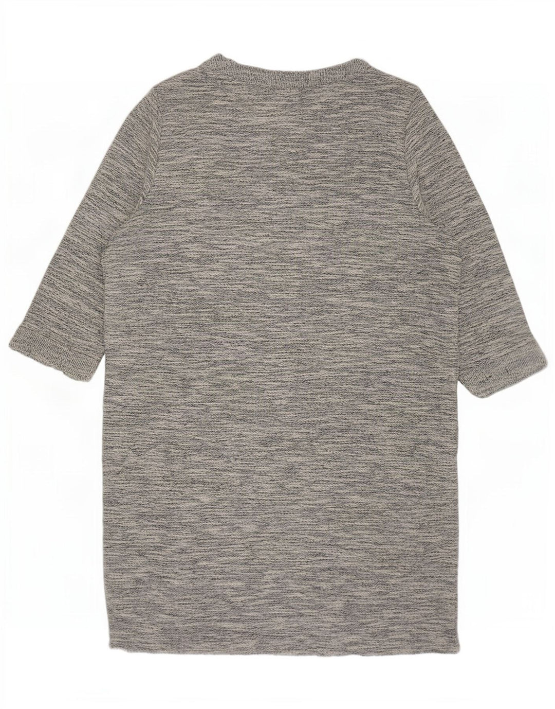 Женское платье прямого кроя с рукавом 3/4 Marks & Spencer, Великобритания 20, 2XL, серое в крапинку