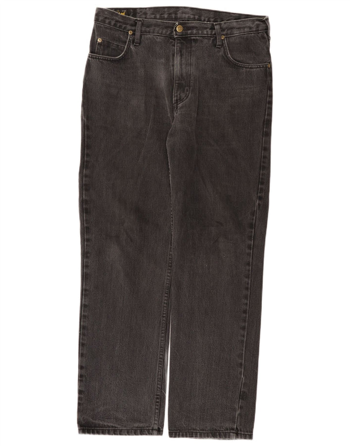 Мужские прямые джинсы Lee Brooklyn W34 L30, серый хлопок
