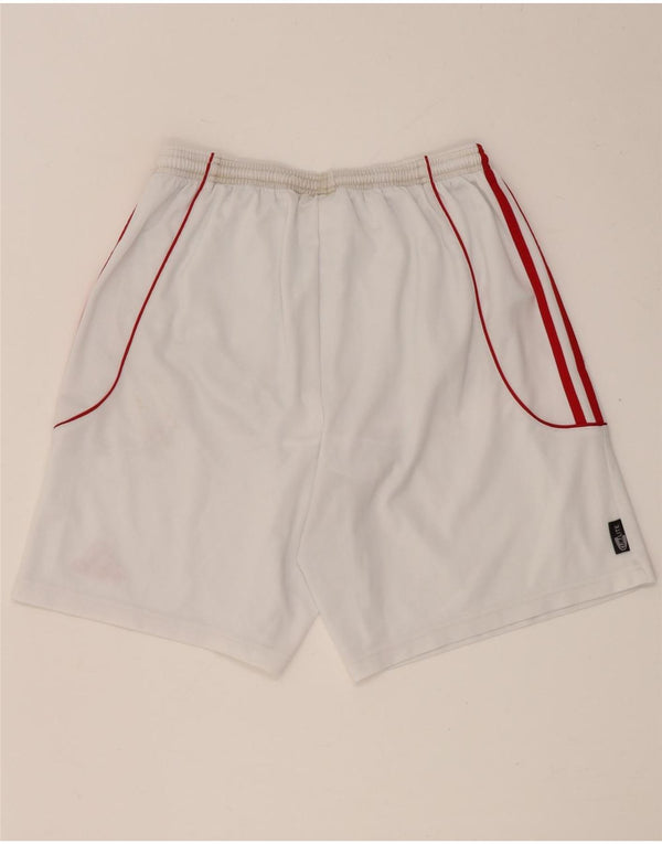 Мужские спортивные шорты Adidas Climalite, большой белый полиэстер