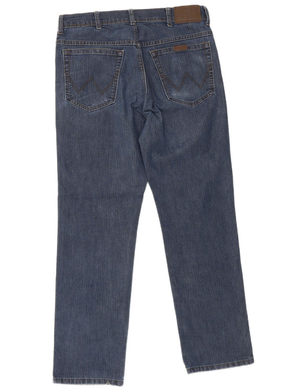 Джинсы мужские прямые Wrangler W32 L30 синие