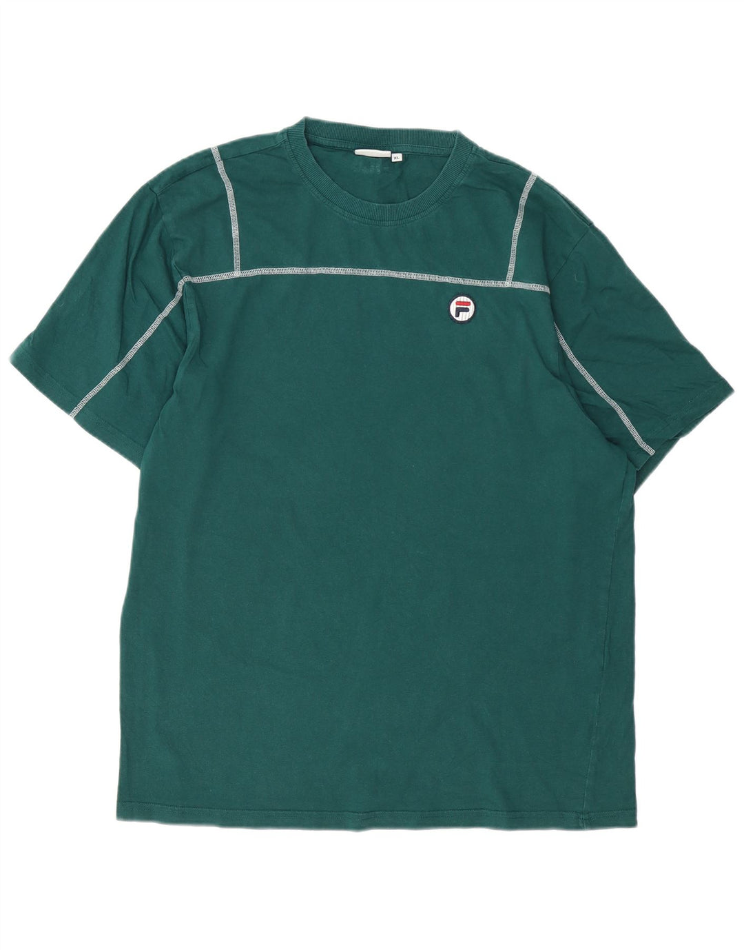 Мужская футболка Fila Top XL, зеленый хлопок
