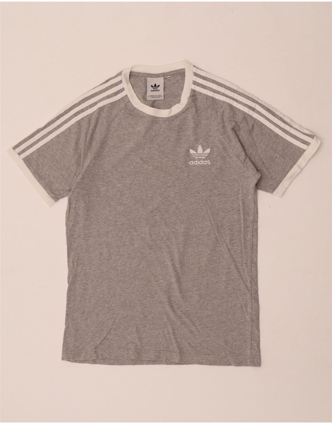 Мужская футболка Adidas Top Small Grey в крапинку