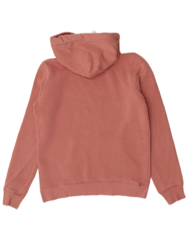 Женский джемпер с капюшоном Jack Wills UK 10, маленький розовый хлопок