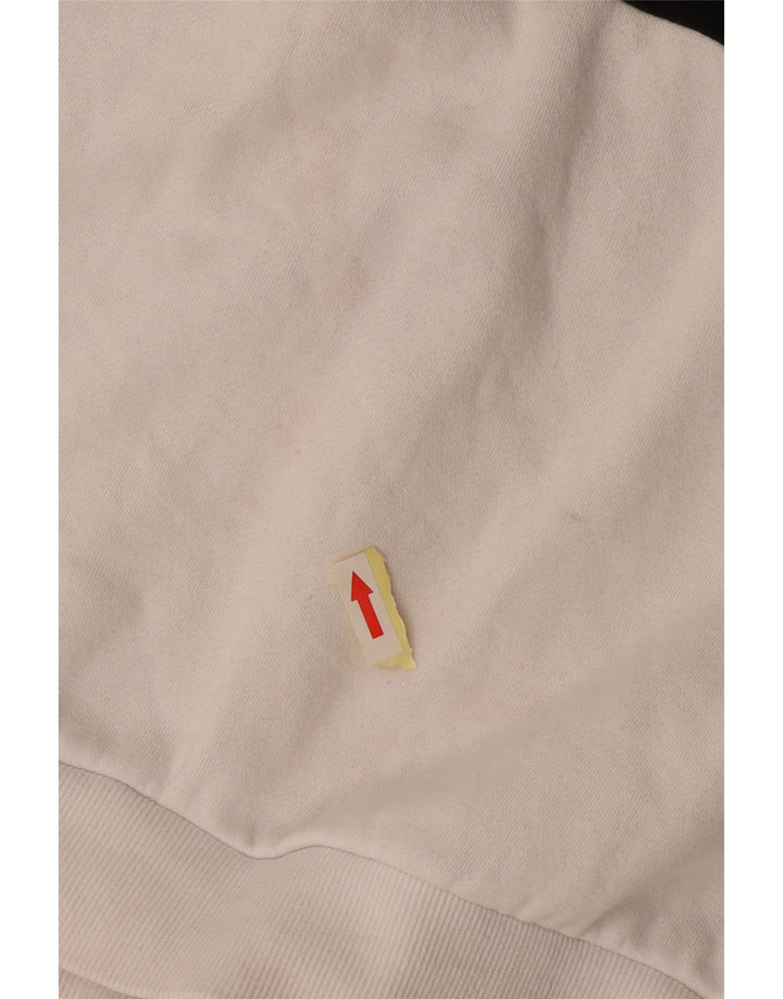 Fila Мужской свитшот с графическим рисунком, маленький серый хлопковый джемпер с цветными блоками