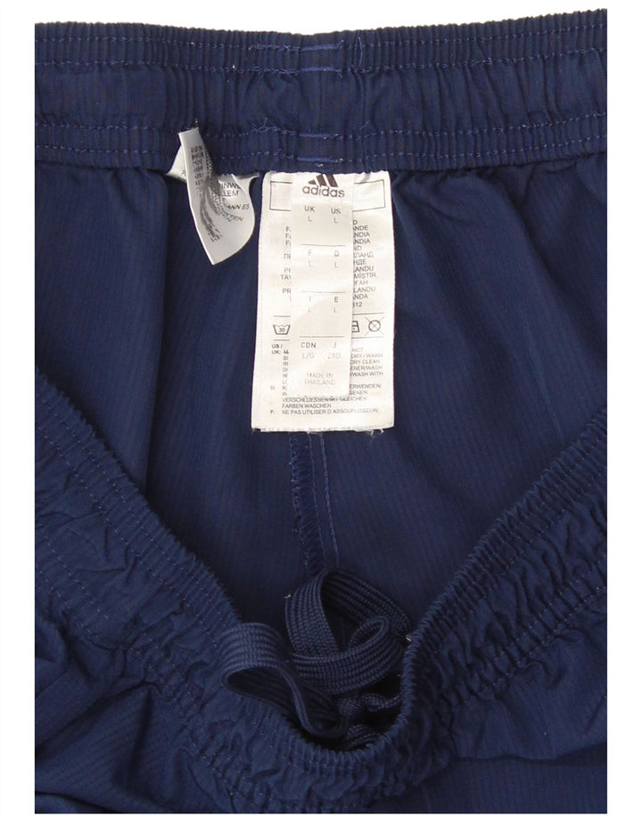 Мужские спортивные брюки Adidas Aeroready, брюки для бега, большой темно-синий полиэстер