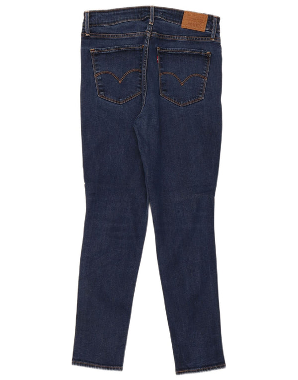 Женские джинсы скинни Levi's W28 L28 Темно-синие, хлопок
