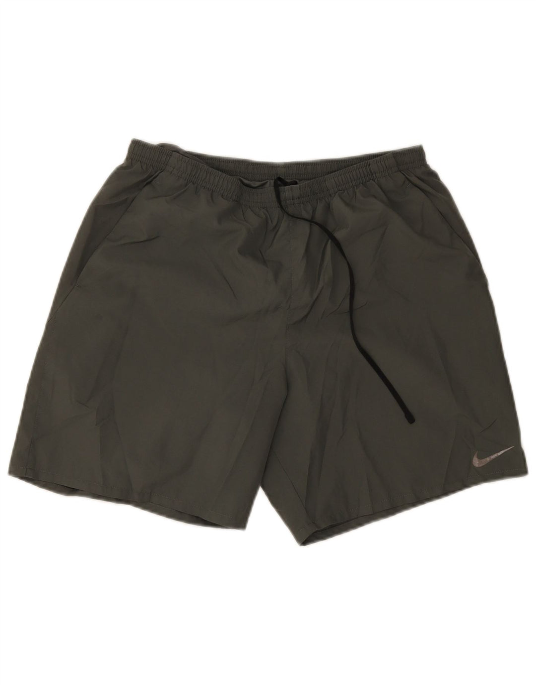 Мужские спортивные шорты Nike Dri Fit, большие зеленые, полиэстер