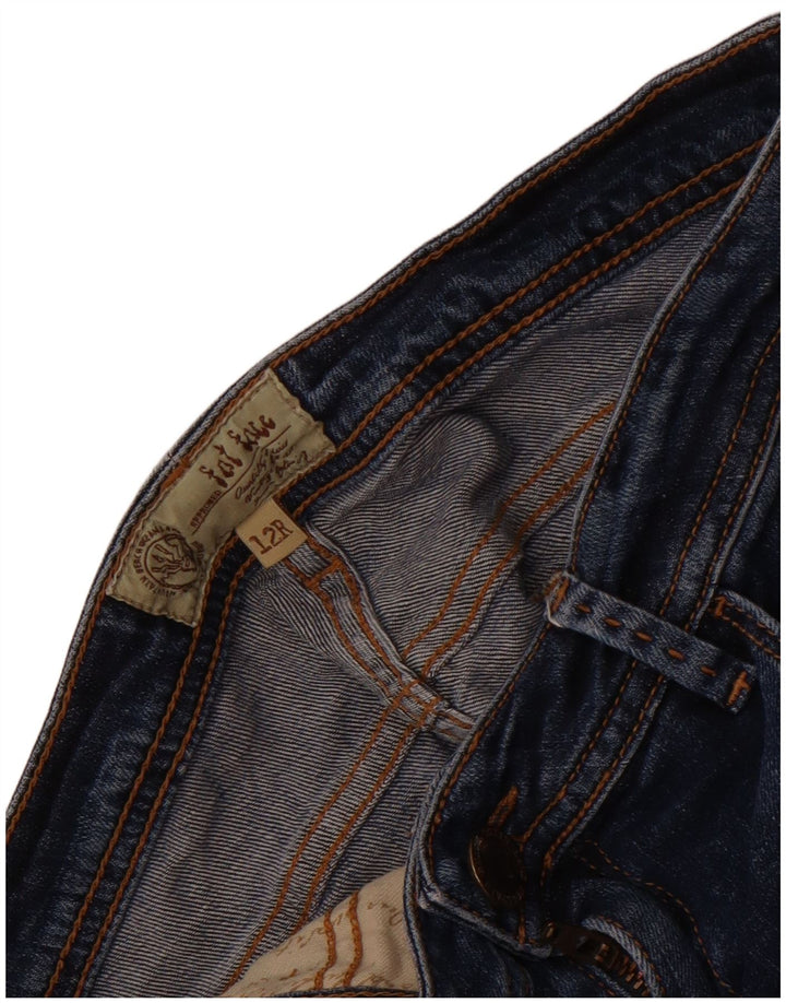 Женские узкие джинсы Fat Face UK 12 Medium W30 L30 Синие