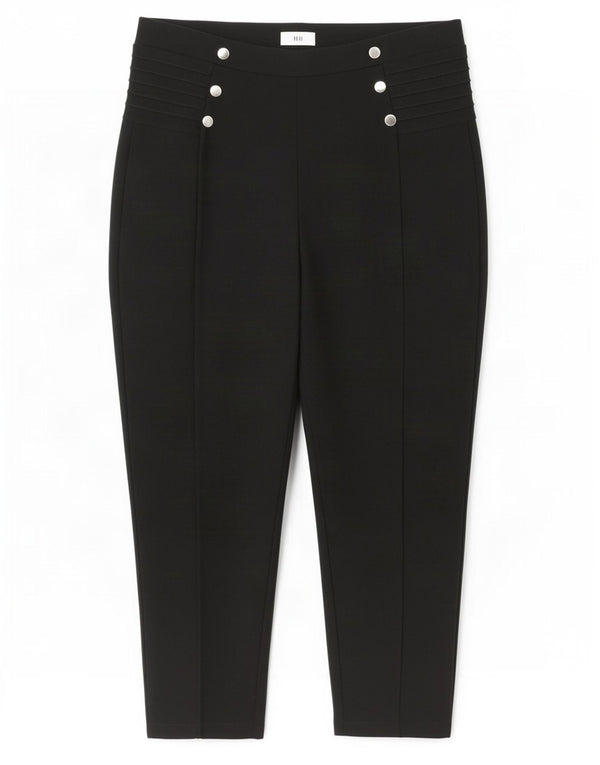 Женские укороченные брюки Zara XL W32 L24 черные