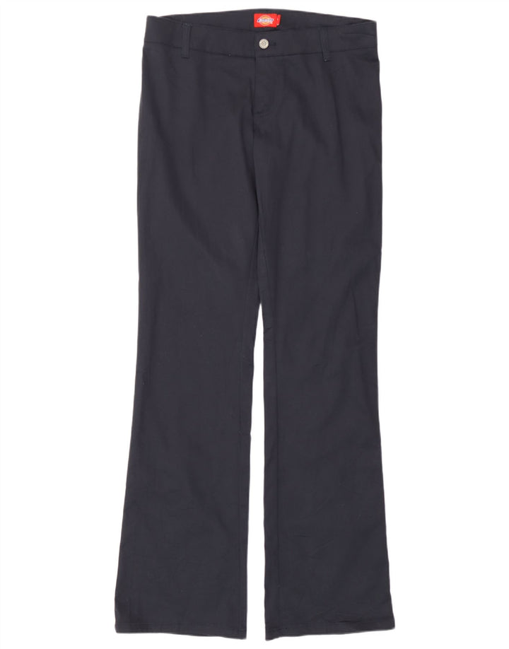 Женские повседневные брюки Dickies Bootcut США 9, средние W32 L33, темно-синие