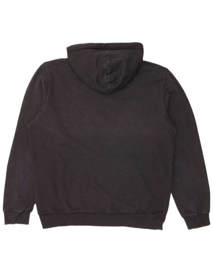 Мужской джемпер с капюшоном PUMA, черный, хлопковый, среднего размера