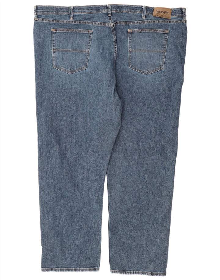 Мужские прямые джинсы Wrangler W48 L30 синие, хлопок