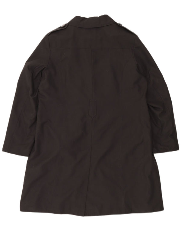 Женский тренч Marks & Spencer UK 20 2XL, черный полиэстер