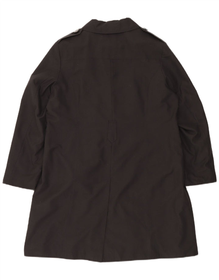 Женский тренч Marks & Spencer UK 20 2XL, черный полиэстер