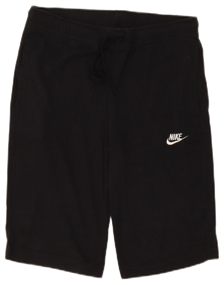 Мужские спортивные шорты Nike, маленькие черные, хлопок