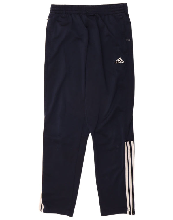 Мужские спортивные брюки Adidas, большие темно-синие, полиэстер