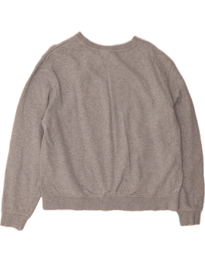 FILA Womens Oversized Sweatshirt Jumper UK 18 XL Grey Cotton Vintage Fila and Second-Hand Fila from Messina Hembry 