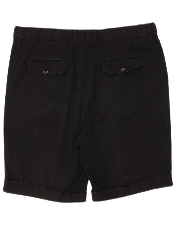 Мужские шорты чинос Zara EU 44, большие, W34, черный хлопок