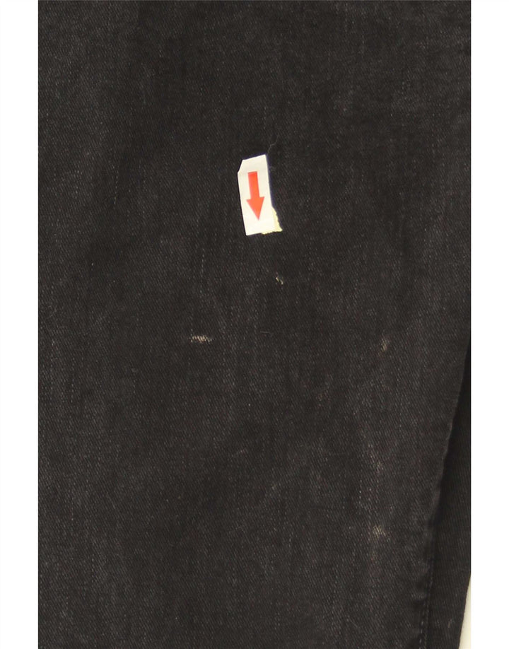 Женские джинсы скинни Levi's W30 L32, черный хлопок