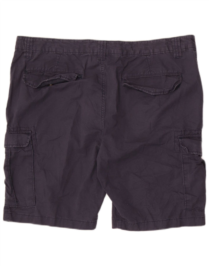 Мужские шорты-карго Marks & Spencer W40 XL, темно-синие, хлопок