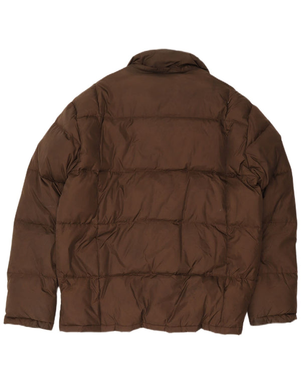 Женская стеганая куртка Kappa UK 46 3XL Коричневый полиамид