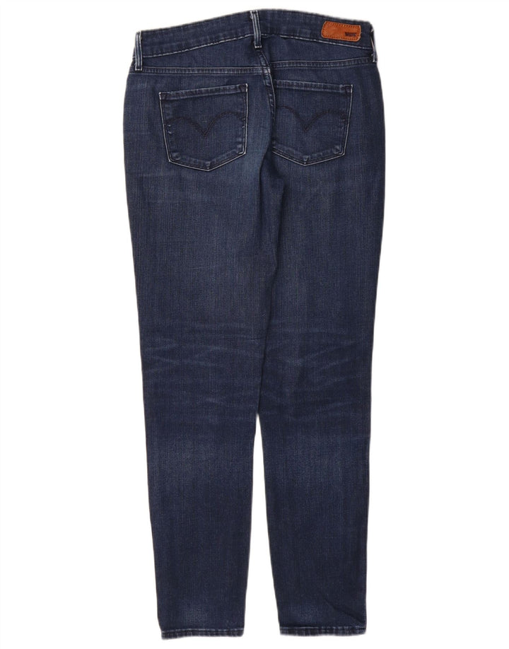 Женские джинсы скинни Levi's с современной посадкой и небольшим изгибом W26 L30 Темно-синие