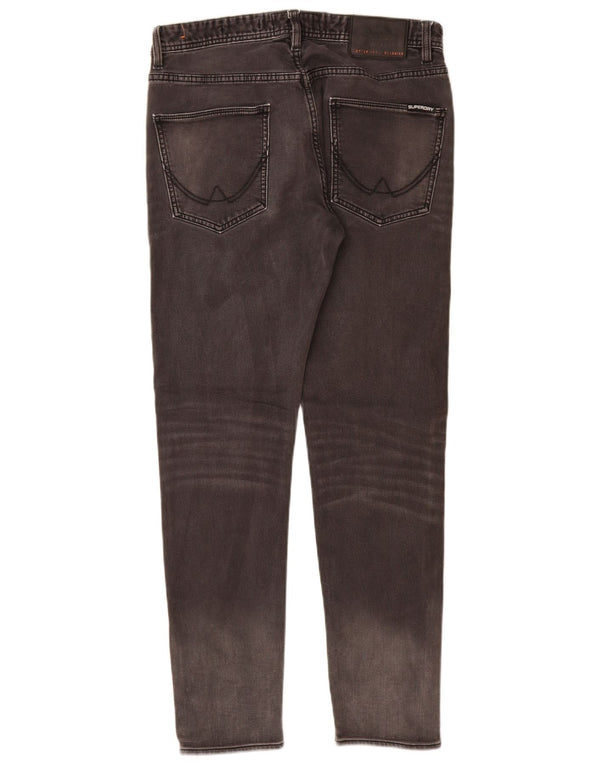 Мужские джинсы Wilson Slim W32 L30 Superdry, серый хлопок