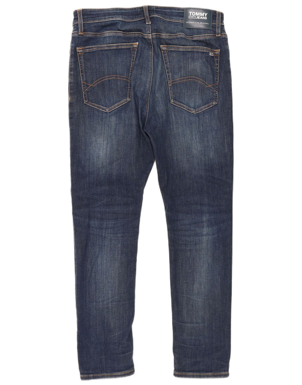 Мужские джинсы скинни Tommy Hilfiger Ryan W34 L30 Темно-синий хлопок