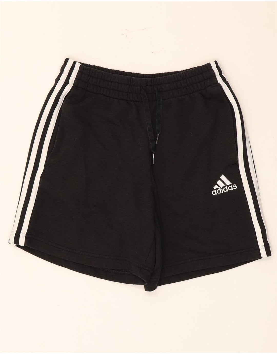 Мужские спортивные шорты Adidas, маленькие черные, хлопок