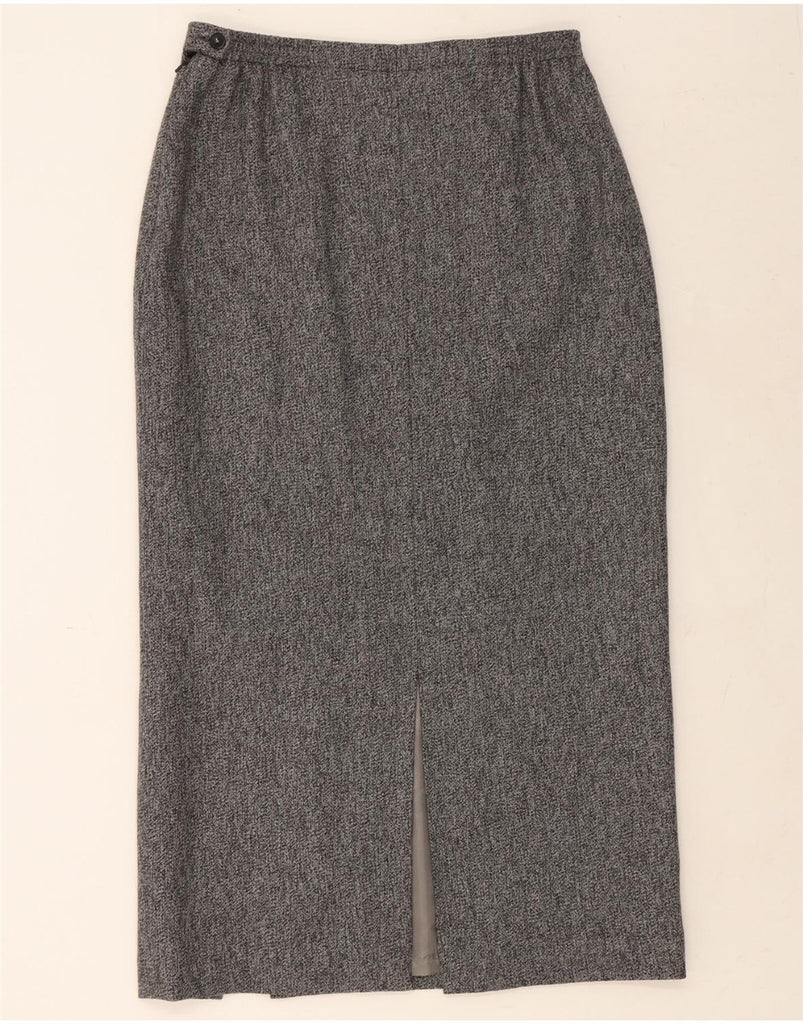 AVOCA Womens Maxi Skirt UK 16 Large W32  Grey Vintage Avoca and Second-Hand Avoca from Messina Hembry 