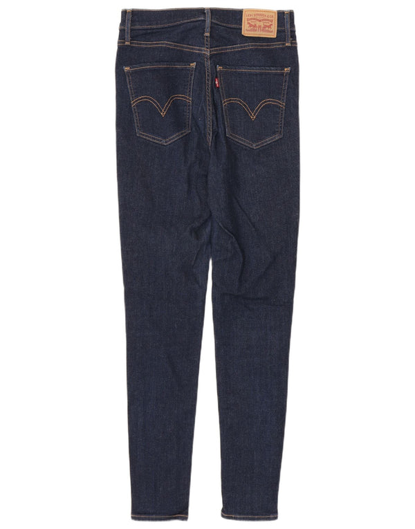Женские джинсы суперскинни Levi's Mile High W28 L30, темно-синий, хлопок