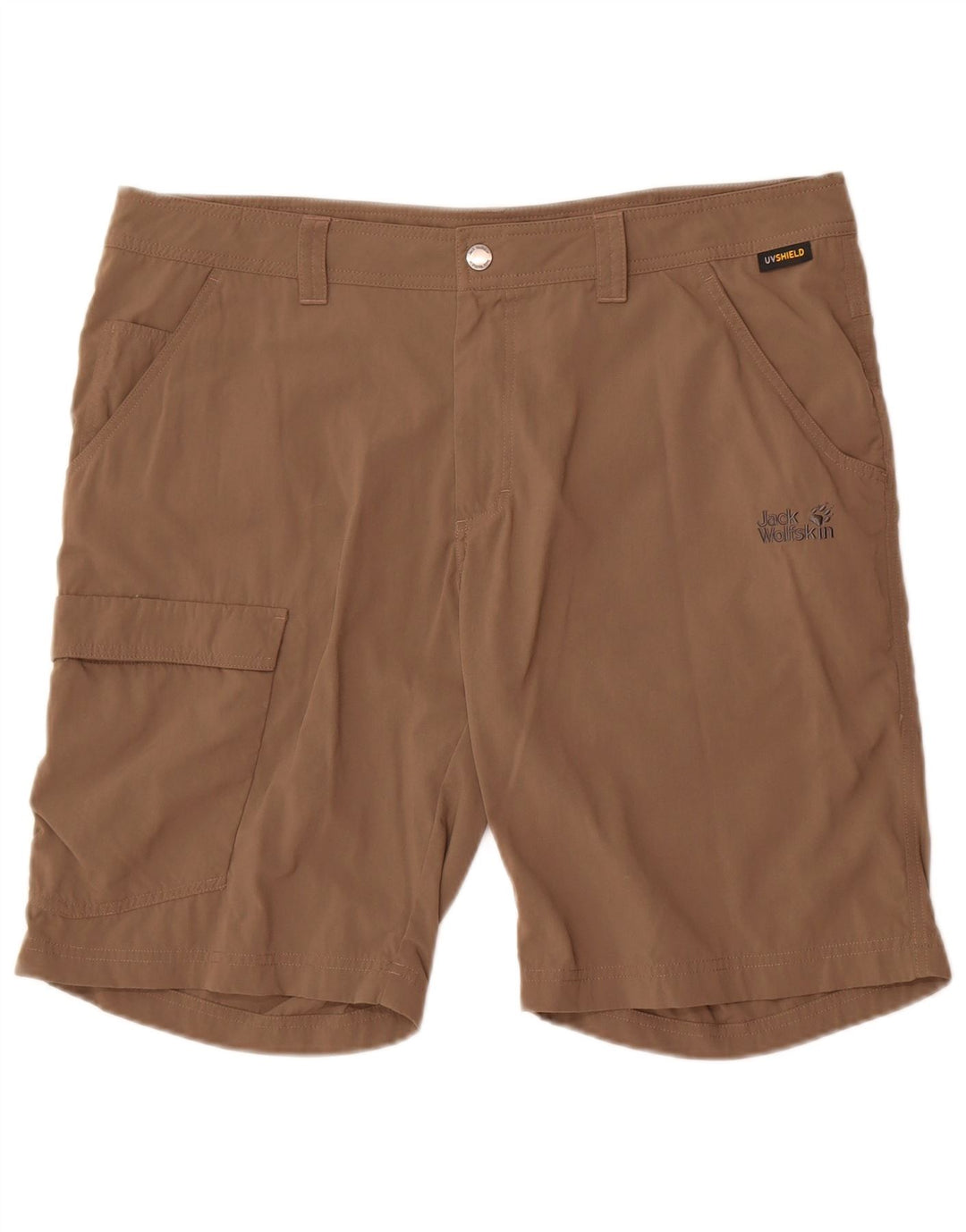 Мужские шорты карго Jack & Jones W40 XL коричневые из полиамида