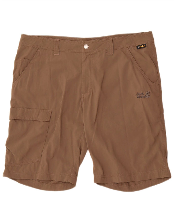 Мужские шорты карго Jack & Jones W40 XL коричневые из полиамида