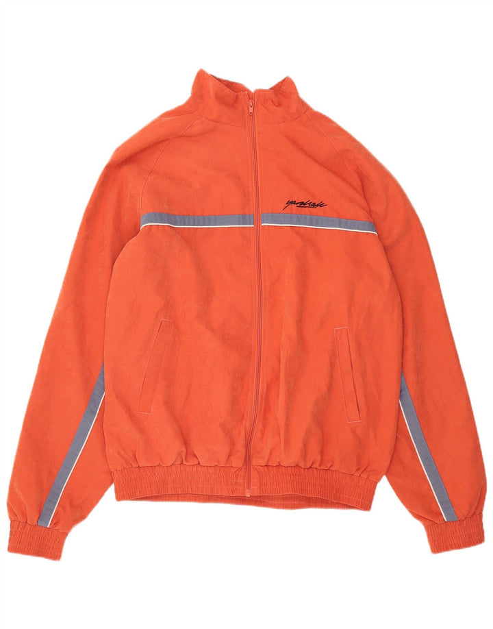 Yardsale Мужской спортивный костюм с графическим рисунком Верхняя куртка XL Оранжевый полиэстер с цветными блоками