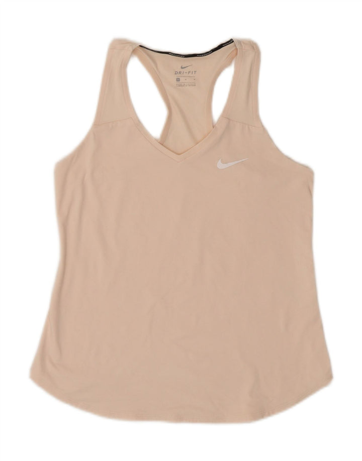 Женский жилет Nike Dri Fit UK 12, полиэстер среднего розового цвета