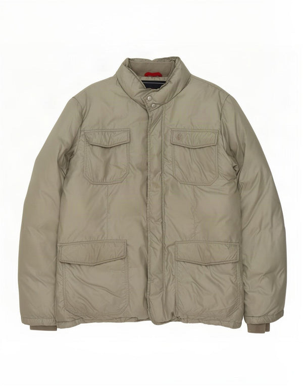 Мужская стеганая куртка Conte of Florence UK 42 XL, зеленый полиэстер