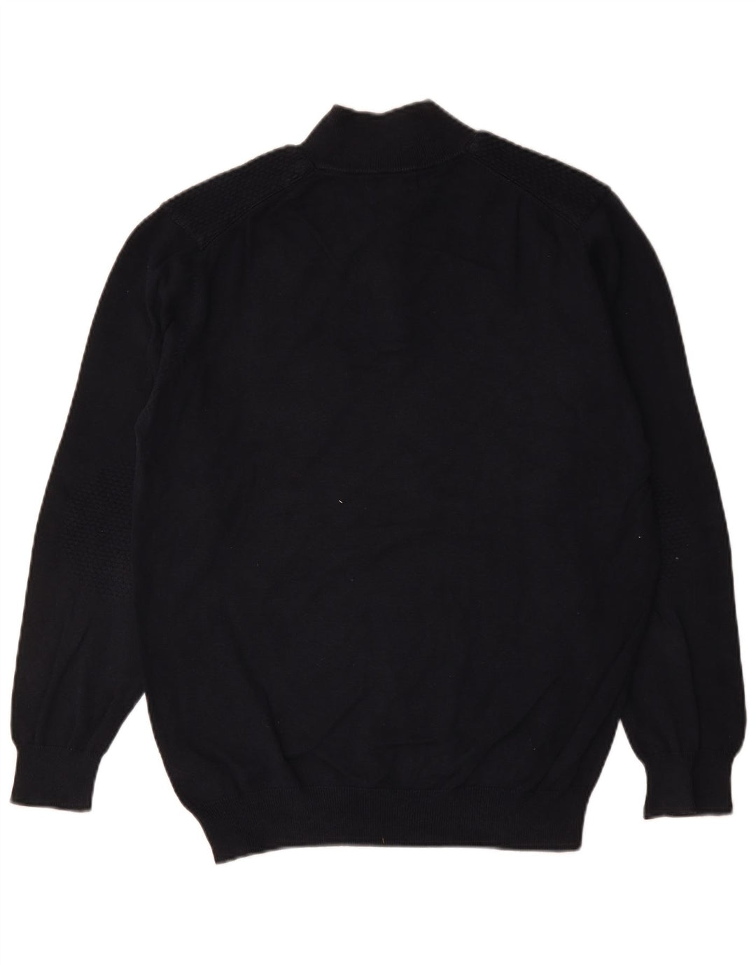 Мужской джемпер с пуговицами Massimo Dutti XL, темно-синий, хлопок