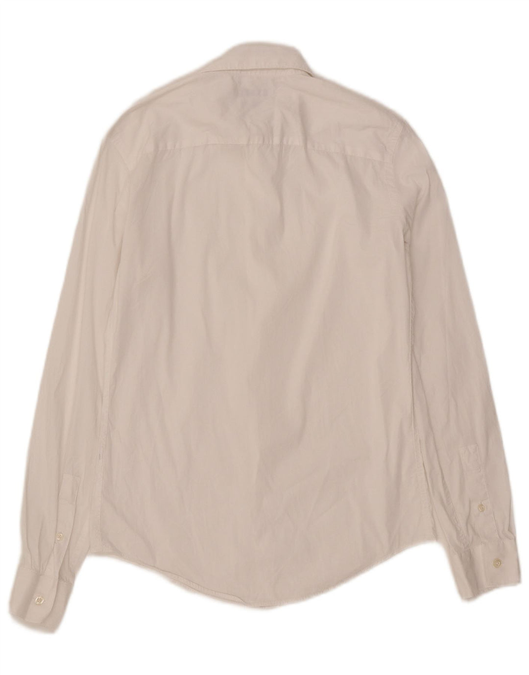 Мужская рубашка узкого кроя ZARA, маленькая белая