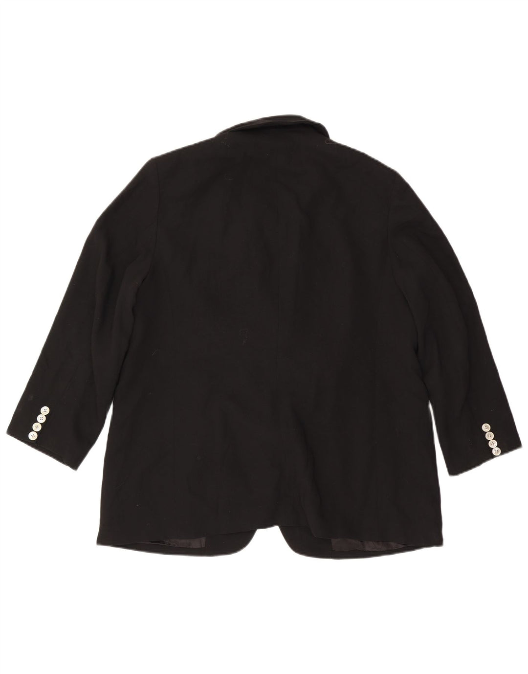 Женский пиджак на двух пуговицах Ralph Lauren, США 14, XL, черный, шерстяной