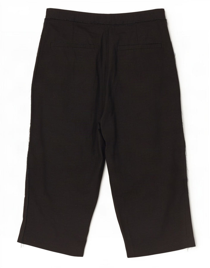 Женские шорты-бермуды Zara Medium W28, черные из лиоцелла