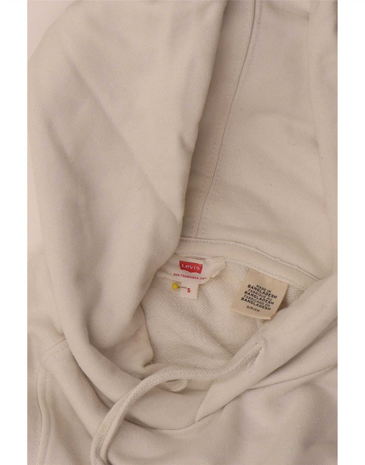 Мужской джемпер с капюшоном Levi's, маленький белый