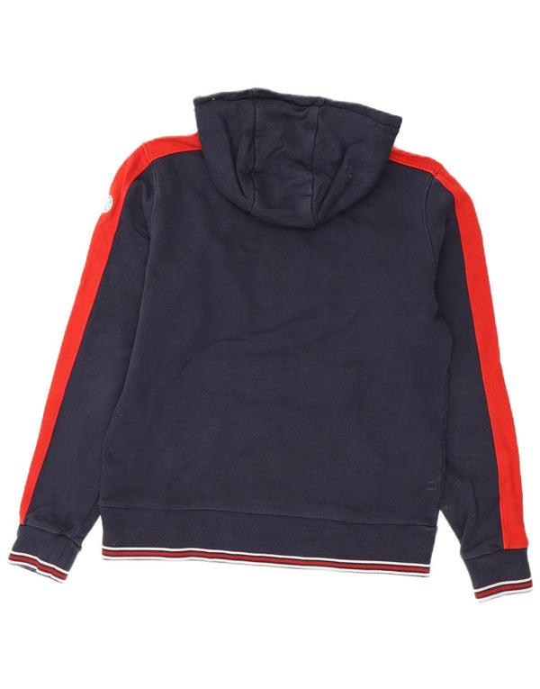 North Sails Boys Graphic Hoodie Jumper 15-16 Years Navy Blue Colourblock