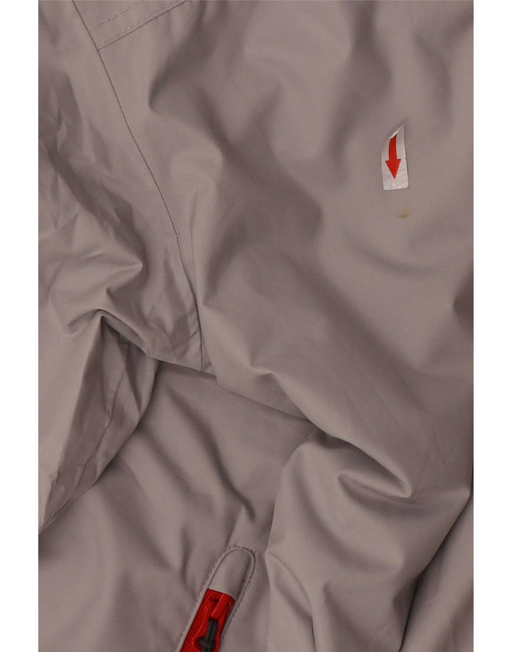 Мужская парусная куртка Helly Hansen с графическим рисунком UK 44 2XL, серый полиэстер