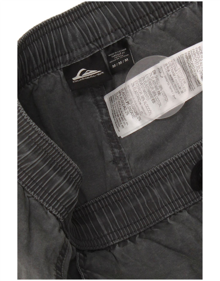 Мужские шорты Quiksilver Medium W32 Серые, хлопок
