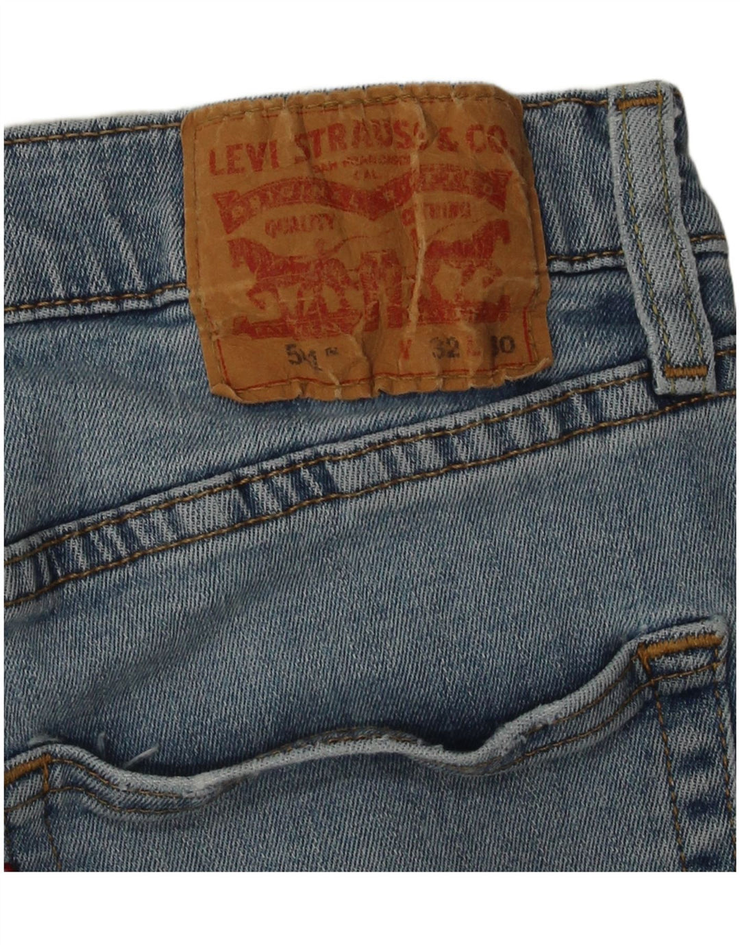 Мужские джинсы Levi's 511 Slim W32 L30 синие, хлопок
