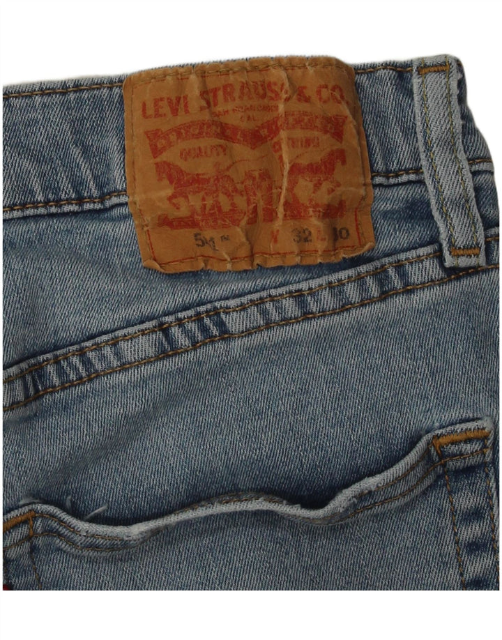 Мужские джинсы Levi's 511 Slim W32 L30 синие, хлопок