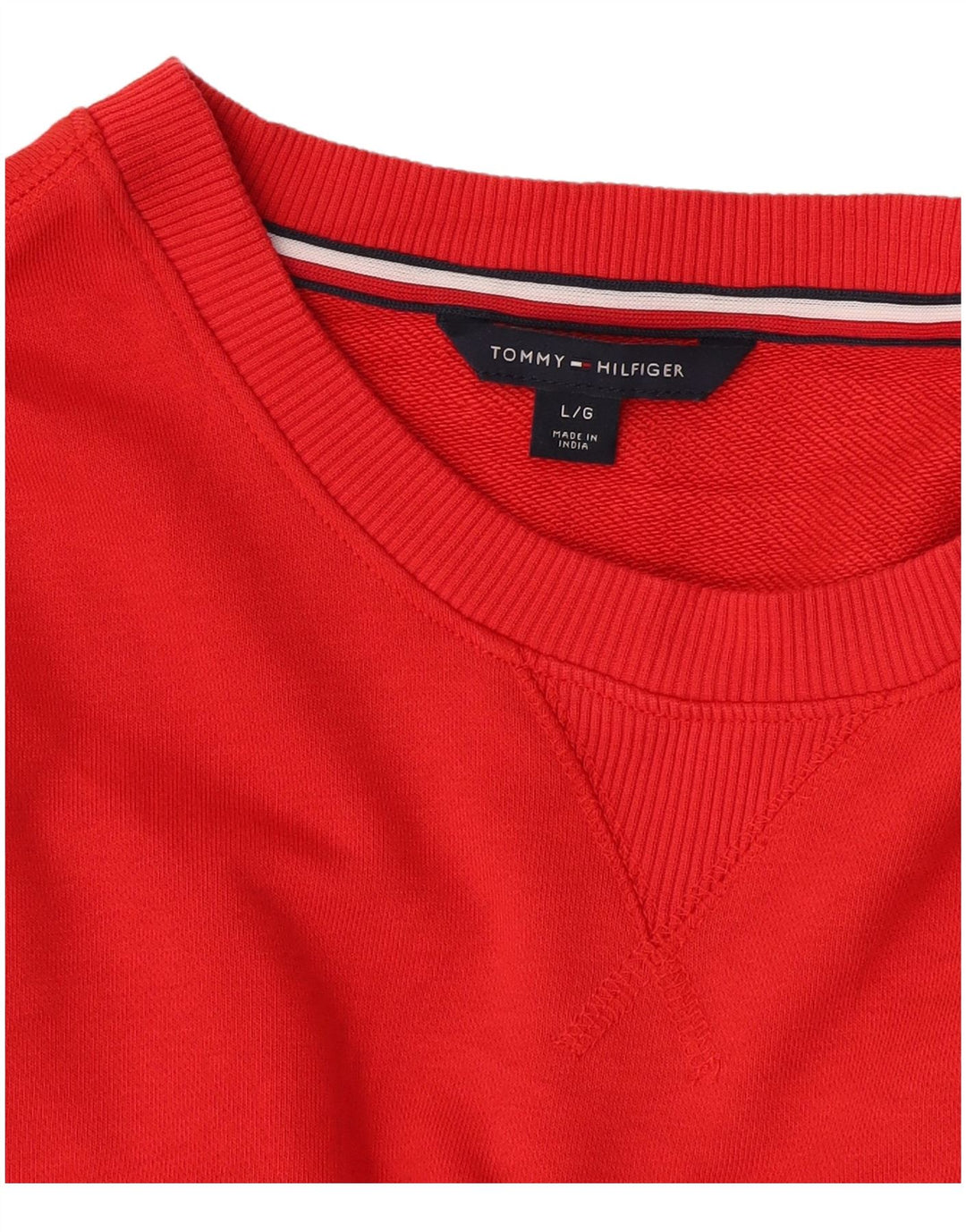 Женский свитер Tommy Hilfiger UK 16, большой красный