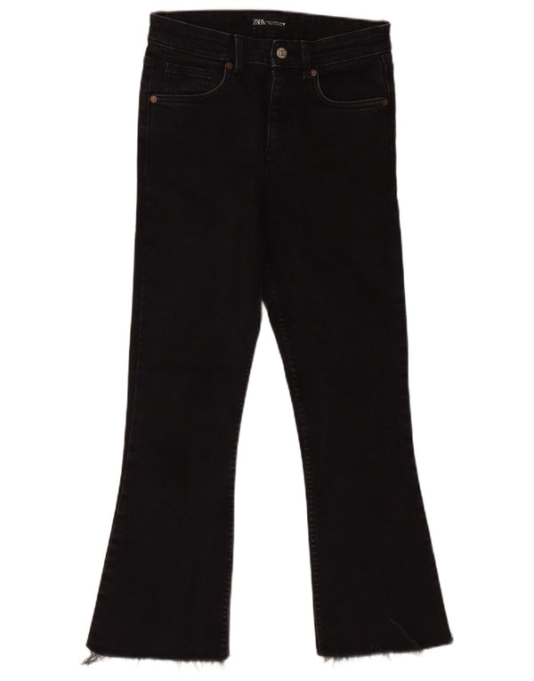 Женские джинсы Bootcut Zara EU 38 Small W28 L27, черные