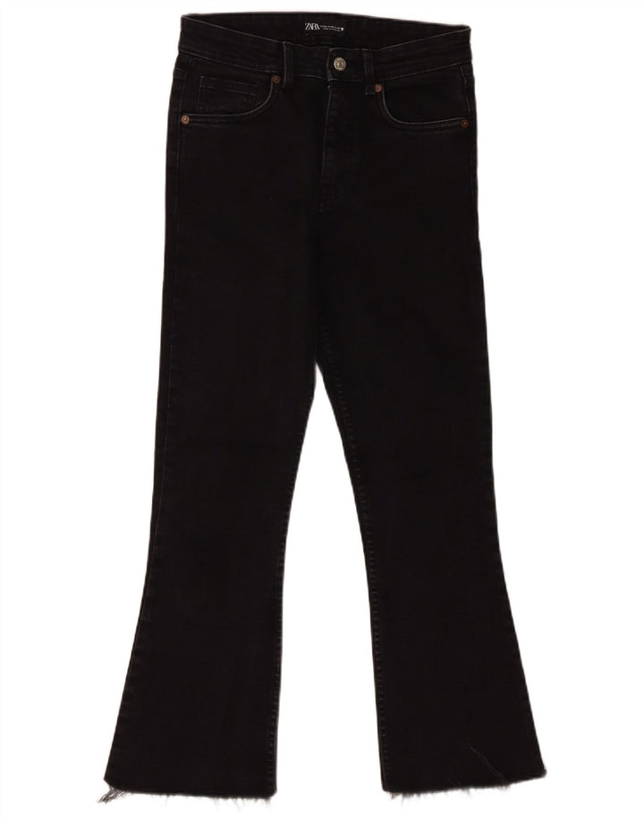 Женские джинсы Bootcut Zara EU 38 Small W28 L27, черные